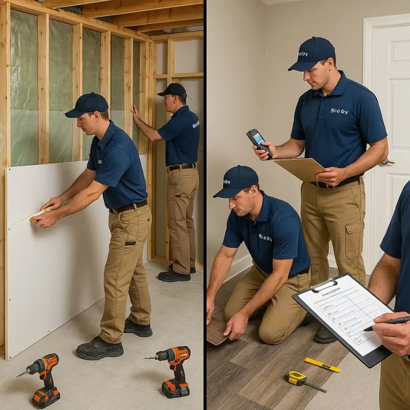 Repairs and Reconstruction process in Bristol, CT